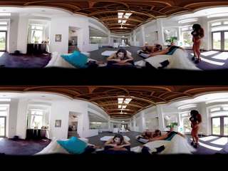 Vr 乱交パーティー グループ セックス ビデオ 360° 経験 バーチャル 現実 大人 フィルム