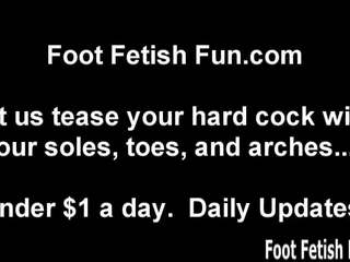 Us Four Girls are Going to Teach You to Foot Fetish.