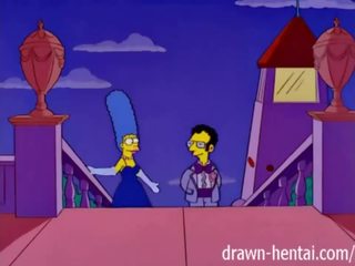 Simpsons xxx 电影 - marge 和 artie afterparty