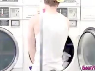Doing laundry never get this öl and ýabany with a pervert