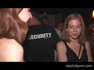 VIP orgy party concupiscent girls get hot boobies sucked