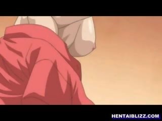 Hentai seductress själv masturberar och groupfucking