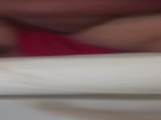 Blond syssy femboy bytí v prdeli s ji červený gstring