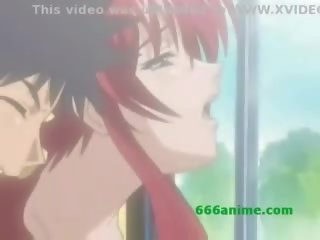 Redhead hentai girlfriend with soaking wet pussy fucked hard gets