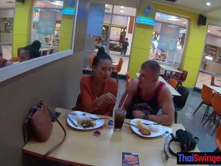 Curvy thai jente tar henne kjærester stor pikk dyp innsiden immediately følgende middag