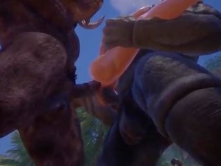 Monster dengan kuda penis apaan buah dada besar rambut pirang &vert; besar titit besar sekali &vert; 3d dewasa video wildlife