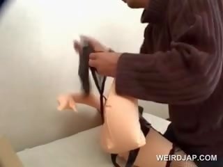 Asian Nasty Dude Fucking His Plastic sex clip Doll With Lust