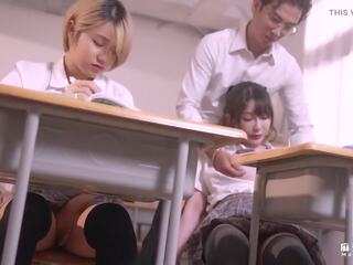 Modell tévé - nyár vizsga sprint: iskola egyenruha leszopás trágár videó feat. han tang által faphouse